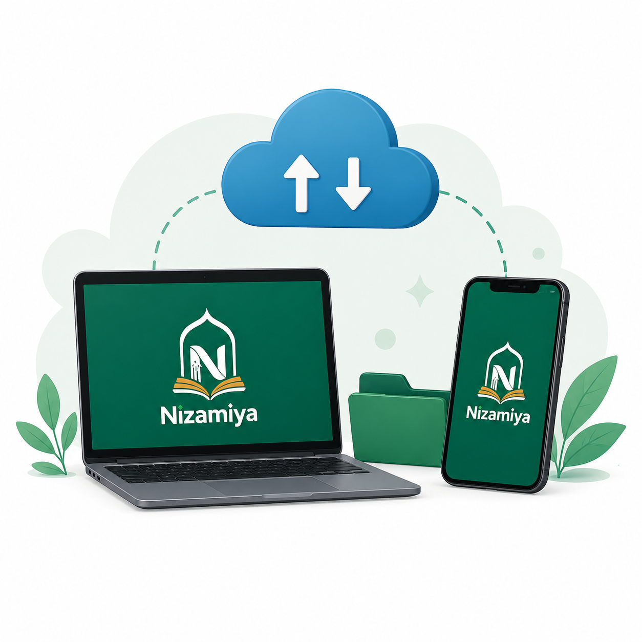 Akses Nizamiya dari perangkat apa saja